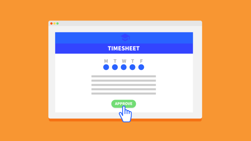 Teacher Booker Talent Pools - One Click Timesheet Approval